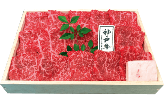 大井肉店 神戸牛 焼肉用モモ 500g